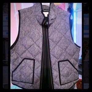 J Crew Women’s Excursion Herringbone Vest